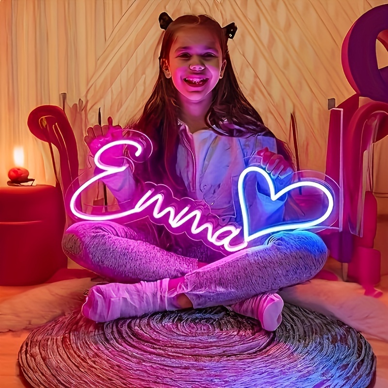 Neon Sign Party - Enseigne murale LED néon personnalisée avec