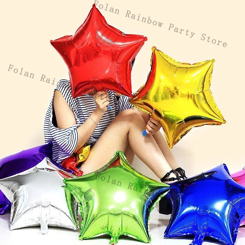 Balloon Pump Hand - Ballons en aluminium en forme d'étoile
