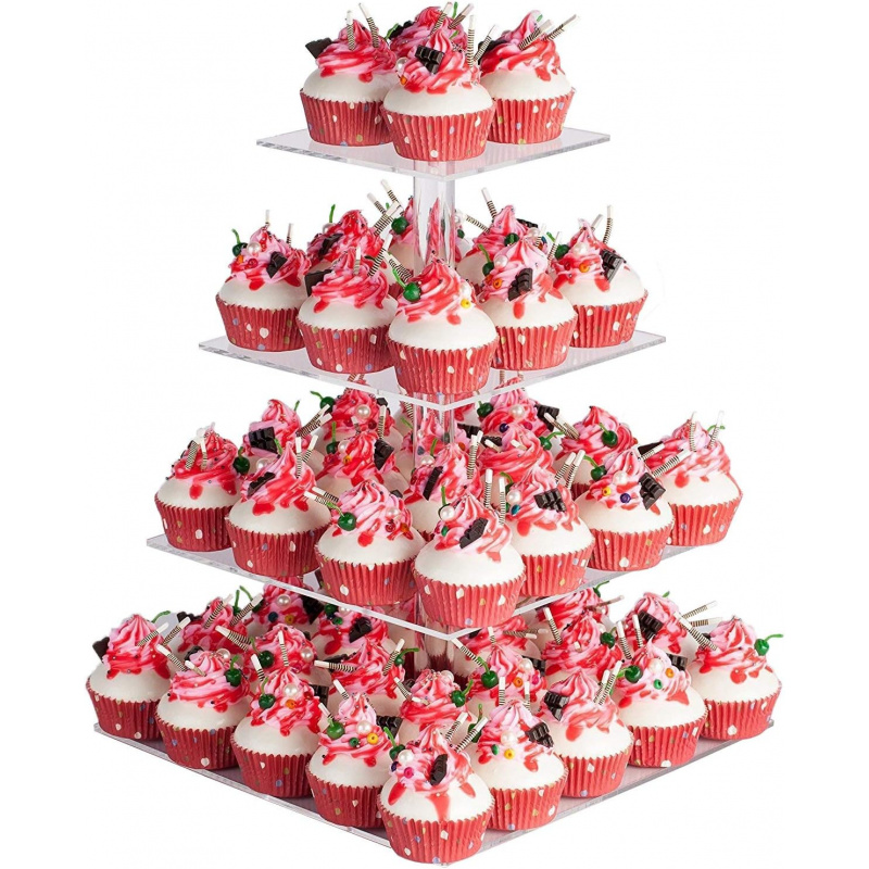 Cupcake Stand Tier - YestBuy Support à cupcakes en acrylique