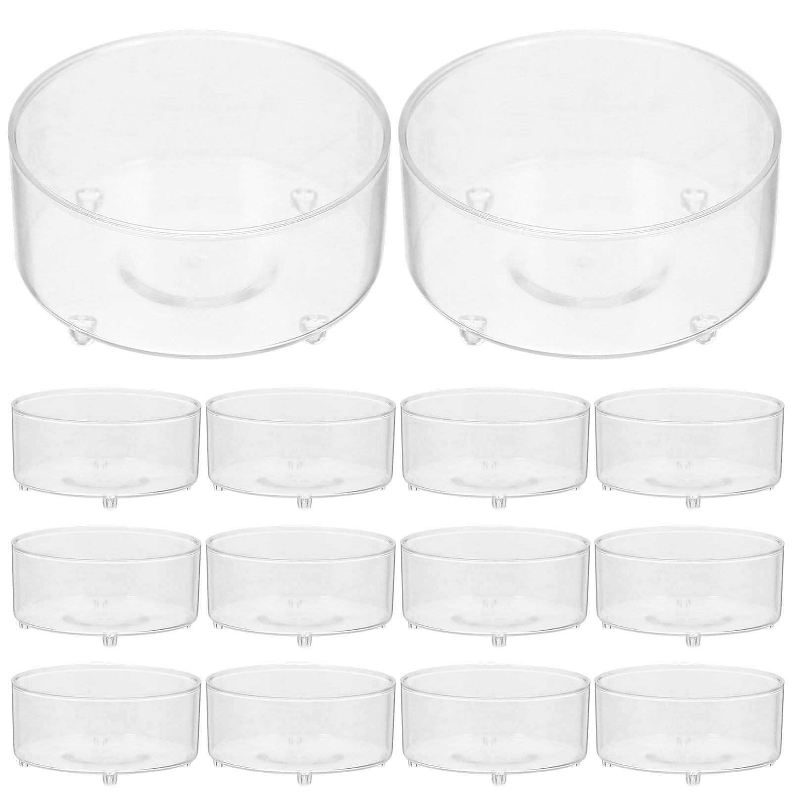 Plastic Cup 50Pcs - 50 gobelets en plastique pour bougies
