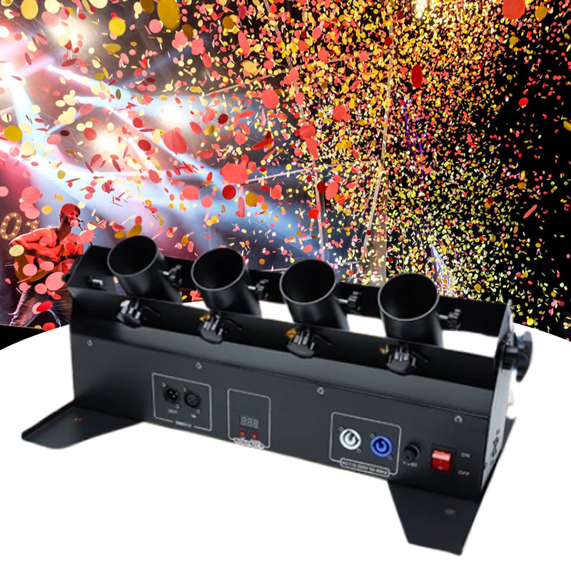 Confetti Cannon Tube - Butoy 150W Machine à Confettis Électronique