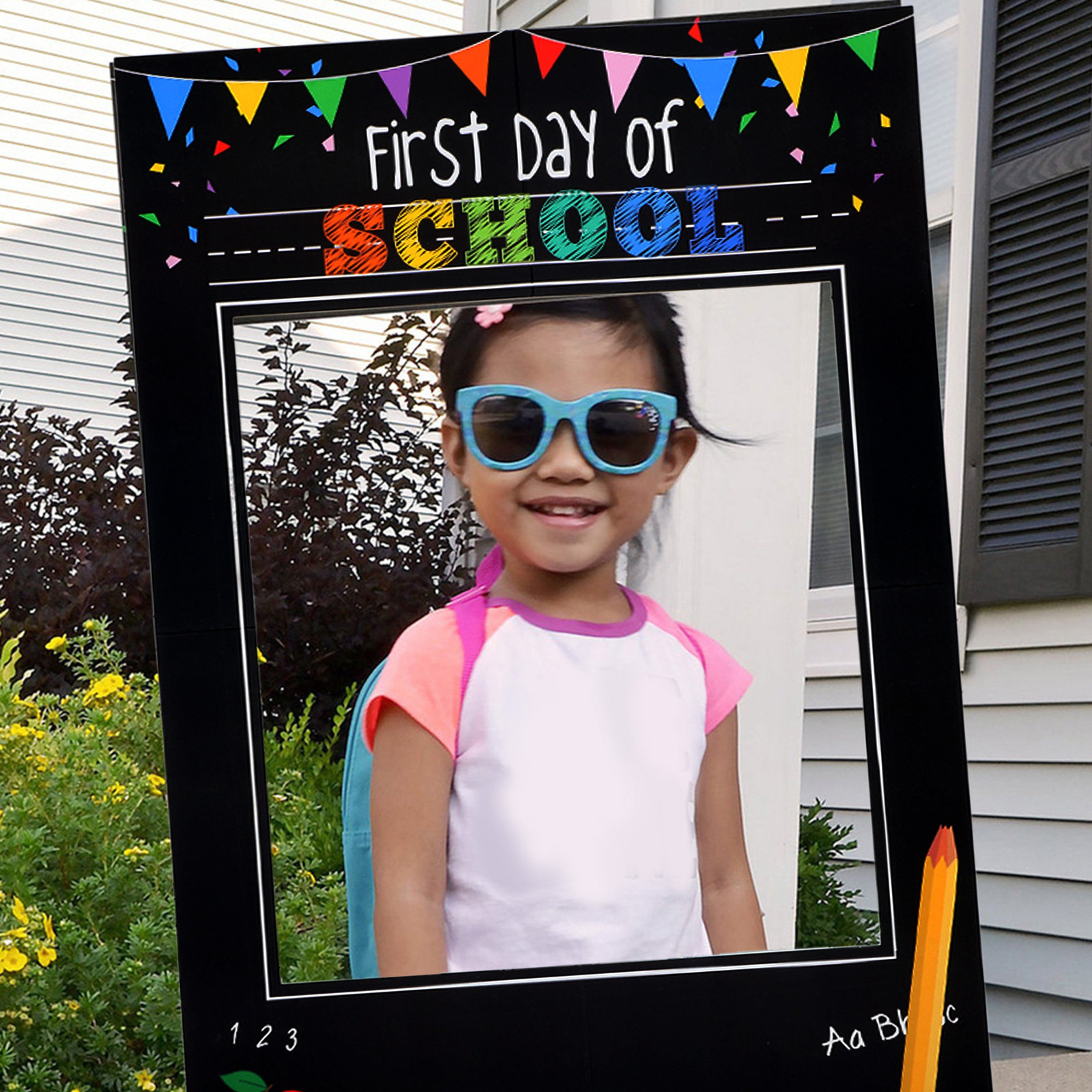 Photo Booth Frame - Cadre en papier pour accessoires photo,
