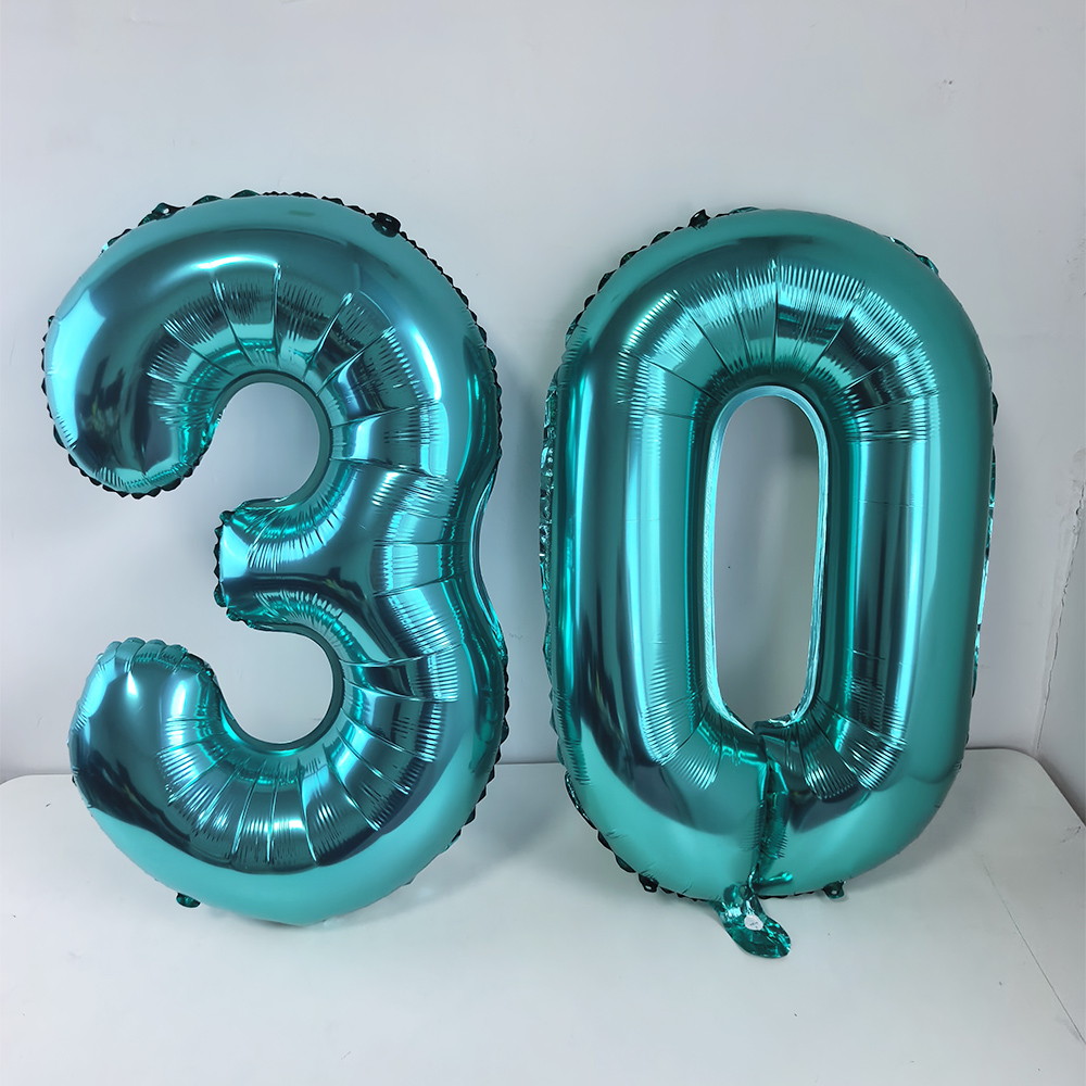 32 pouces bleu sarcelle numéro - Balloon Pump Hand avis et prix