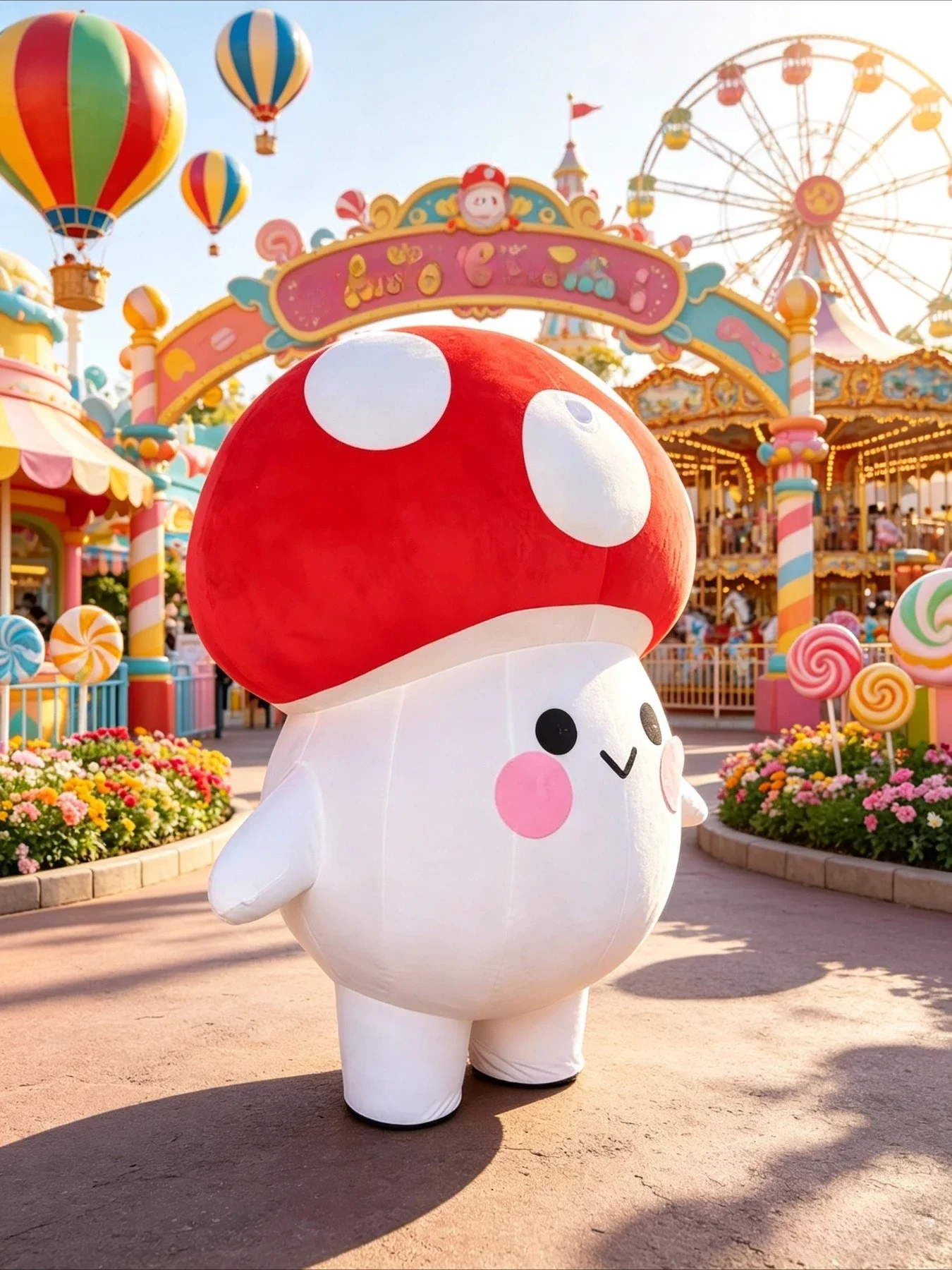 Costume de mascotte de champig - Event & Party Supply avis et prix