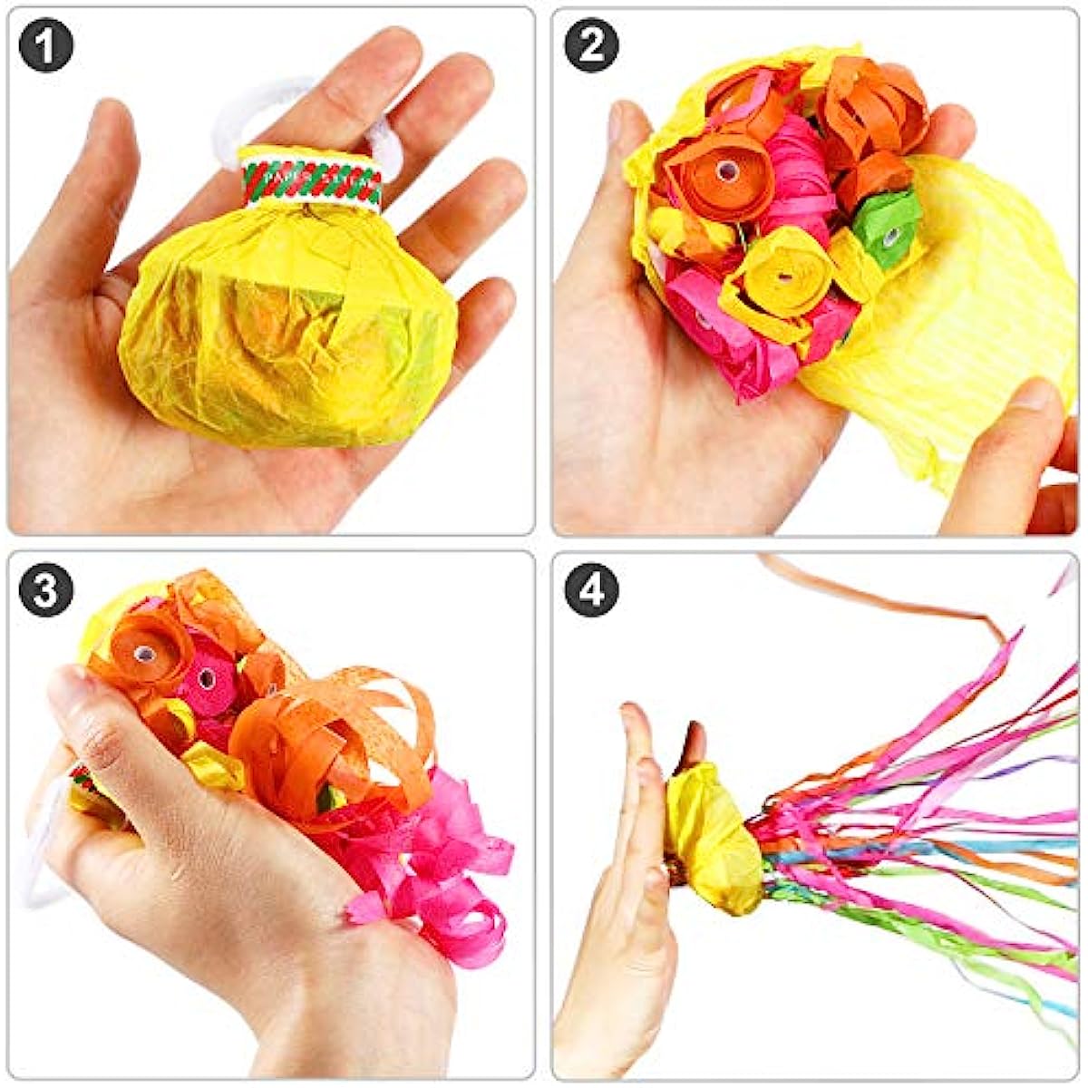 10 pièces Poppers lancer à la  - Confetti Cannon Tube avis et prix