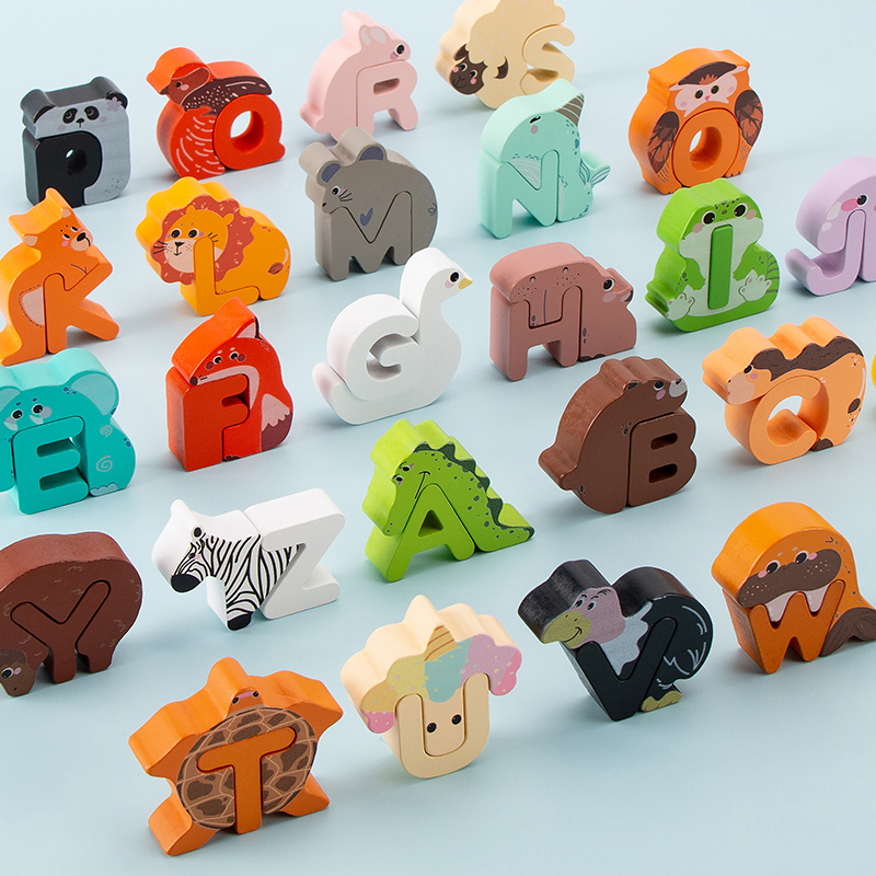 26 blocs en bois représentant  - Event Z avis et prix