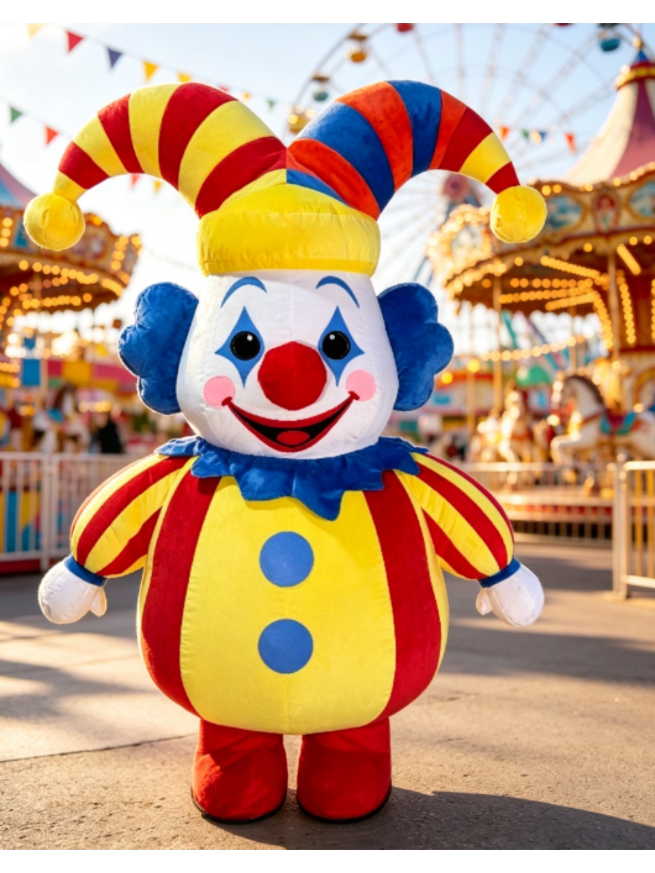 Costume de mascotte de clown d - Event & Party Supply avis et prix