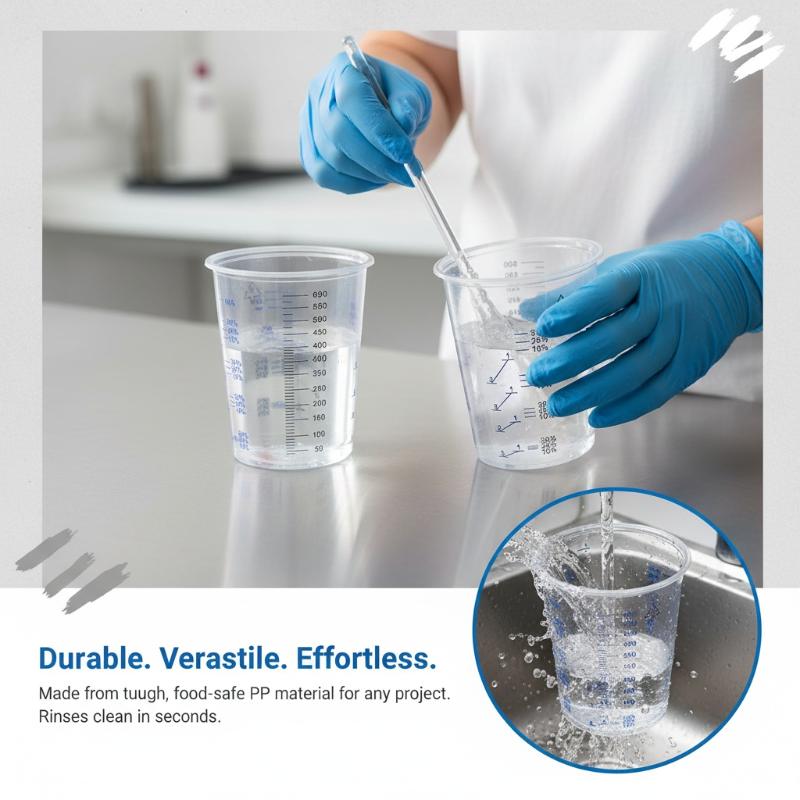 10/50 pièces, gobelets calibré - Plastic Cup 50Pcs avis et prix