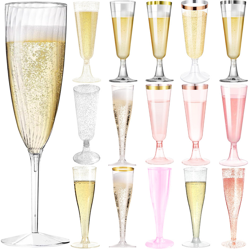 Verres à Champagne jetables en - Plastic Cup 50Pcs avis et prix